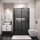 Душевое ограждение Grossman Style 120x70 см 120.K33.05.1270.21.10, чёрный матовый/тонированное - фото, картинка Душевое ограждение Grossman Style 120x70 см 120.K33.05.1270.21.10, чёрный матовый/тонированное - фото