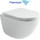 Унитаз подвесной безободковый Ceramicanova Vogue CN4008T (система смыва Торнадо) с крышкой микролифт - фото, картинка Унитаз подвесной безободковый Ceramicanova Vogue CN4008T (система смыва Торнадо) с крышкой микролифт - фото