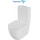 Унитаз-компакт безободковый Grossman GR-4494SQ с крышкой микролифт (Система смыва торнадо), Цвет производителя: белый - фото 