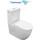Унитаз-моноблок Azario Velluto AZ-6281 с тонкой крышкой микролифт (Система смыва Торнадо) - фото 
