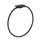 Кольцо для полотенец Grocenberg AC0063BL, цвет чёрный матовый - фото 