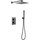 Душевая система для душа с термостатом Abber Daheim AF8251NG, никель - фото 