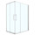 Душевое ограждение Loranto 120x80 см CS-AB01C-128, хром/прозрачное - фото 