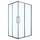 Душевое ограждение Loranto 120x80 см CS-AB01GG-100, серый матовый/прозрачное - фото 
