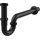 Сифон для умывальника AlcaPlast A4320BLACK DN32 - фото 