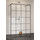 Душевая перегородка Radaway Modo New Black I Factory 130x200 см черный/прозрачное - фото, картинка Душевая перегородка Radaway Modo New Black I Factory 130x200 см черный/прозрачное - фото