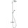 Душевая стойка с термостатом Hansgrohe Showerpipe Croma 220 27223000 - фото 
