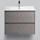 Тумба подвесная с раковиной BelBagno KRAFT 39-600/390-2C-SO-PG 60 см, Pietra Grigio - фото, картинка Тумба подвесная с раковиной BelBagno KRAFT 39-600/390-2C-SO-PG 60 см, Pietra Grigio - фото