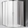 Душевое ограждение Cezares 120х120 см MOLVENO-R-22-90+30-P-Cr, хром/матовое - фото 