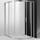 Душевое ограждение Cezares 120х110 см MOLVENO-RH-11-120/110-C-Cr-IV, хром/прозрачное - фото 