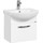 Тумба подвесная с раковиной Акватон Ария 50 см 1A1403K0AA010, белый - фото 