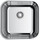 Кухонная мойка Omoikiri OMI 44-U/IF-IN QUADRO (4993494) 0,8 мм, нержавеющая сталь, Цвет производителя: нержавеющая сталь матовая - фото, картинка Кухонная мойка Omoikiri OMI 44-U/IF-IN QUADRO (4993494) 0,8 мм, нержавеющая сталь, Цвет производителя: нержавеющая сталь матовая - фото