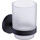 Стакан для зубных щеток Timo Saona 13031/03, цвет чёрный - фото 