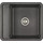 Кухонная мойка Акватон Беллис 1A724932BS210, графит, Цвет производителя: графит - фото 