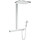 Душевая стойка с термостатом Hansgrohe Rainmaker Select Showerpipe 460 2jet 27109400, белый/хром - фото, картинка Душевая стойка с термостатом Hansgrohe Rainmaker Select Showerpipe 460 2jet 27109400, белый/хром - фото