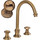Смеситель для раковины Cezares APHRODITE-BLS2-A-02-M, бронза, Цвет производителя: бронза - фото 