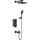 Душевая система для ванны с термостатом Timo Petruma SX-5049/03SM, черный матовый - фото 