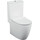 Унитаз-компакт безободковый VitrA Sento Open-Back 9830B003-7204 с крышкой микролифт - фото, картинка Унитаз-компакт безободковый VitrA Sento Open-Back 9830B003-7204 с крышкой микролифт - фото