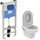 Инсталляция Ideal Standard ProSys с подвесным безободковым унитазом Exacto X042601 - фото, картинка Инсталляция Ideal Standard ProSys с подвесным безободковым унитазом Exacto X042601 - фото