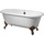 Ванна отдельностоящая Magliezza Patricia BR 168x76 см (ножки бронза) - фото 