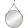 Зеркало Art&Max Milan Led 80 см AM-Mil-800-DS-F-Brown, коричневый ремень - фото, картинка Зеркало Art&Max Milan Led 80 см AM-Mil-800-DS-F-Brown, коричневый ремень - фото