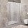 Душевая дверь BelBagno 150-180 см UNIQUE-BF-2-150/180-P-Cr, хром/текстурное - фото, картинка Душевая дверь BelBagno 150-180 см UNIQUE-BF-2-150/180-P-Cr, хром/текстурное - фото