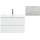 Тумба подвесная с раковиной BelBagno ALBANO-CER-1050-2C-SO-RVB 105 см, Rovere Vintage Bianco, Цвет фасада: Rovere Vintage Bianco - фото, картинка Тумба подвесная с раковиной BelBagno ALBANO-CER-1050-2C-SO-RVB 105 см, Rovere Vintage Bianco, Цвет фасада: Rovere Vintage Bianco - фото