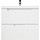 Тумба подвесная с раковиной BelBagno VITTORIA-700-2C-SO-BO-P 70 см, Bianco Opaco - фото 