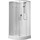 Душевое кабина Aquanet Passion EVO R 100x100 см 281965, белый/прозрачное (безсиликоновая сборка) - фото, картинка Душевое кабина Aquanet Passion EVO R 100x100 см 281965, белый/прозрачное (безсиликоновая сборка) - фото