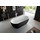 Ванна отдельностоящая BelBagno BB70-1700-800-W/NM 170х80 см, чёрный/белый - фото, картинка Ванна отдельностоящая BelBagno BB70-1700-800-W/NM 170х80 см, чёрный/белый - фото