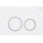 Кнопка смыва Iddis Unifix UNI03WCi77, белый матовый - фото 