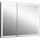 Зеркало-шкаф Art&Max Techno Led 100 см AM-Tec-1000-800-2D-F-Nero, черный матовый - фото, картинка Зеркало-шкаф Art&Max Techno Led 100 см AM-Tec-1000-800-2D-F-Nero, черный матовый - фото