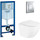 Инсталляция с подвесным унитазом комплект: Grohe Rapid SL 38772001 с подвесным безободковым унитазом BelBagno Uno BB3105CHR/SC сиденье микролифт, крепление, кнопка смыва хром, Цвет производителя: белый - фото, картинка Инсталляция с подвесным унитазом комплект: Grohe Rapid SL 38772001 с подвесным безободковым унитазом BelBagno Uno BB3105CHR/SC сиденье микролифт, крепление, кнопка смыва хром, Цвет производителя: белый - фото