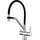 Смеситель для кухни Gappo G4398-80, черный/хром - фото 