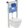 Инсталляция Ideal Standard Prosys Frame 120 M с подвесным безободковым унитазом i.Life B I001401 - фото, картинка Инсталляция Ideal Standard Prosys Frame 120 M с подвесным безободковым унитазом i.Life B I001401 - фото