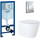 Инсталляция с подвесным унитазом комплект: Grohe Rapid SL 38772001 с подвесным безободковым унитазом Azario Teramo 0053 сиденье микролифт, крепление, кнопка смыва хром - фото, картинка Инсталляция с подвесным унитазом комплект: Grohe Rapid SL 38772001 с подвесным безободковым унитазом Azario Teramo 0053 сиденье микролифт, крепление, кнопка смыва хром - фото