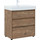 Тумба напольная с раковиной Aquanet Nova Lite 75 см 302474 (3 ящика) дуб рустикальный, Цвет фасада: тёмное дерево - фото, картинка Тумба напольная с раковиной Aquanet Nova Lite 75 см 302474 (3 ящика) дуб рустикальный, Цвет фасада: тёмное дерево - фото