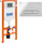 Инсталляция для унитаза BelBagno BB002-80/BB005-PR-CHROME (кнопка Prospero, цвет хром глянцевый) - фото, картинка Инсталляция для унитаза BelBagno BB002-80/BB005-PR-CHROME (кнопка Prospero, цвет хром глянцевый) - фото