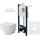 Инсталляция с подвесным унитазом Am.Pm Inspire FlashClean IS49001.501700 - фото, картинка Инсталляция с подвесным унитазом Am.Pm Inspire FlashClean IS49001.501700 - фото