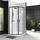 Душевое ограждение BelBagno 90х90 см UNO-195-R-2-90-C-NERO, черный/прозрачное - фото, картинка Душевое ограждение BelBagno 90х90 см UNO-195-R-2-90-C-NERO, черный/прозрачное - фото