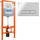 Инсталляция для унитаза BelBagno BB001-120/BB005-PR-CHROME (кнопка Prospero, цвет хром) - фото, картинка Инсталляция для унитаза BelBagno BB001-120/BB005-PR-CHROME (кнопка Prospero, цвет хром) - фото