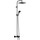 Душевая стойка с термостатом Hansgrohe Vernis Shape Showerpipe 240 1jet 26900670, черный матовый - фото, картинка Душевая стойка с термостатом Hansgrohe Vernis Shape Showerpipe 240 1jet 26900670, черный матовый - фото