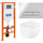 Инсталляция с подвесным безободковым унитазом BelBagno Uno BB3105CHR/SC/BB002-80/BB005-PR-CHROME (кнопка смыва Prospero, хром) - фото, картинка Инсталляция с подвесным безободковым унитазом BelBagno Uno BB3105CHR/SC/BB002-80/BB005-PR-CHROME (кнопка смыва Prospero, хром) - фото