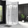 Душевое ограждение BelBagno 90х90 см UNO-195-R-2-90-CH-CR, хром/шиншилла - фото, картинка Душевое ограждение BelBagno 90х90 см UNO-195-R-2-90-CH-CR, хром/шиншилла - фото