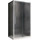 Душевое ограждение Abber Schwarzer Diamant 150x80 см AG30150MH-S80M, хром/матовое - фото, картинка Душевое ограждение Abber Schwarzer Diamant 150x80 см AG30150MH-S80M, хром/матовое - фото