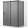 Душевое ограждение Ambassador Benefit 150x80 см 19022204HBB-80HBB (стекло 8 мм) чёрный/тонированное - фото, картинка Душевое ограждение Ambassador Benefit 150x80 см 19022204HBB-80HBB (стекло 8 мм) чёрный/тонированное - фото