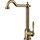 Смеситель для кухни Omoikiri Toshima AB 4994324, античная латунь - фото 