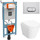 Инсталляция с подвесным безободковым унитазом Vitra Integra Round L-Box 9004B003-7202 - фото, картинка Инсталляция с подвесным безободковым унитазом Vitra Integra Round L-Box 9004B003-7202 - фото