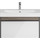 Тумба подвесная с раковиной Kerama Marazzi Modula 80 см MO.80.1+1\AR, арабика/белый - фото, картинка Тумба подвесная с раковиной Kerama Marazzi Modula 80 см MO.80.1+1\AR, арабика/белый - фото