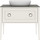 Тумба напольная со столешницей Kerama Marazzi Plaza Classic Neo 100 см PL.CN.100.1+1\WHT.M, белый матовый - фото, картинка Тумба напольная со столешницей Kerama Marazzi Plaza Classic Neo 100 см PL.CN.100.1+1\WHT.M, белый матовый - фото